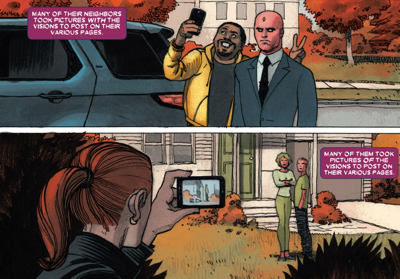 Illustration for article titled The Vision Is One Of The Most Unsettling Comics I've Read This Year